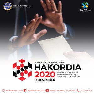 Read more about the article Hari Anti Korupsi Sedunia 2020