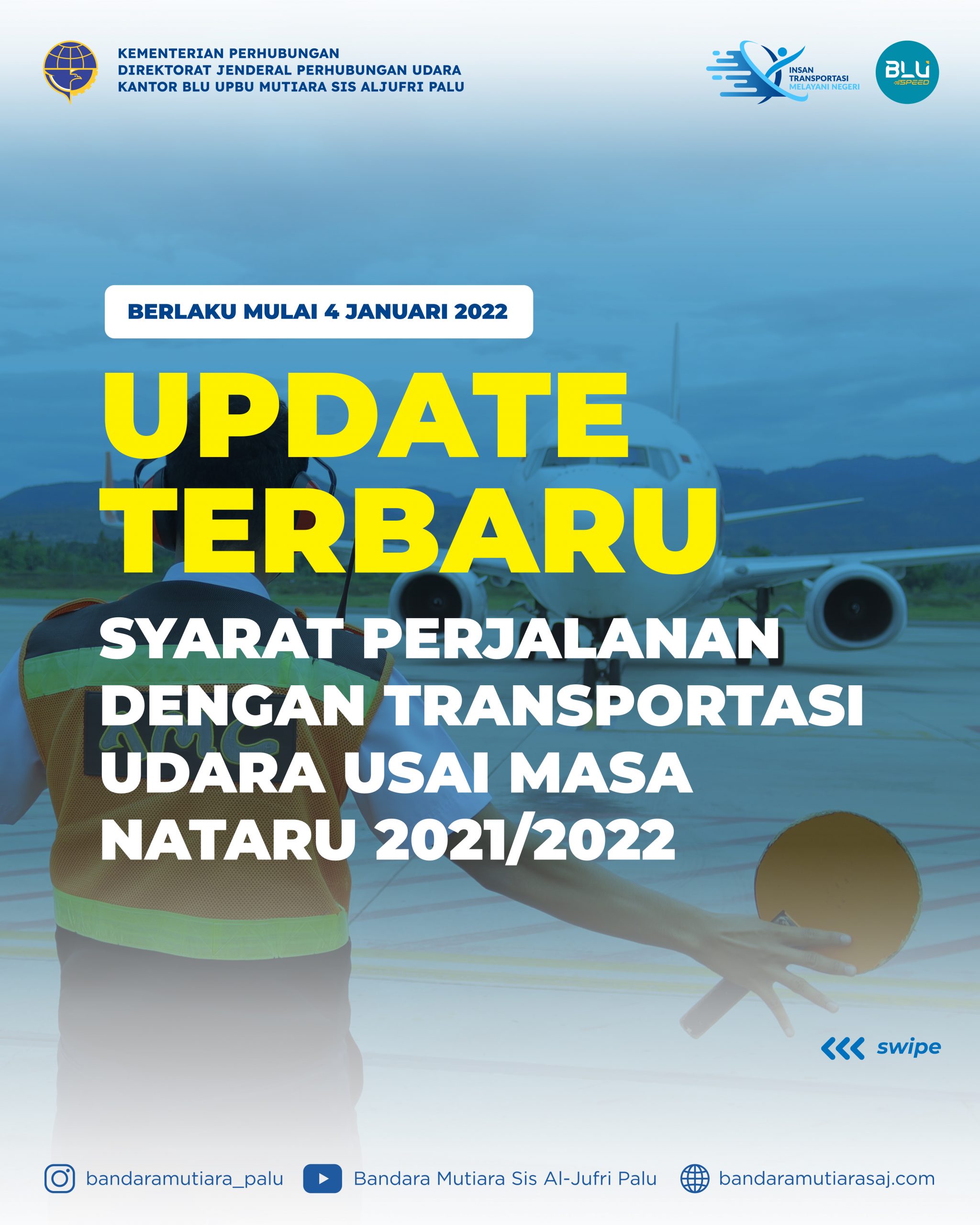 Read more about the article Syarat Penerbangan Usai Masa Natal Tahun 2021 dan Tahun Baru 2022