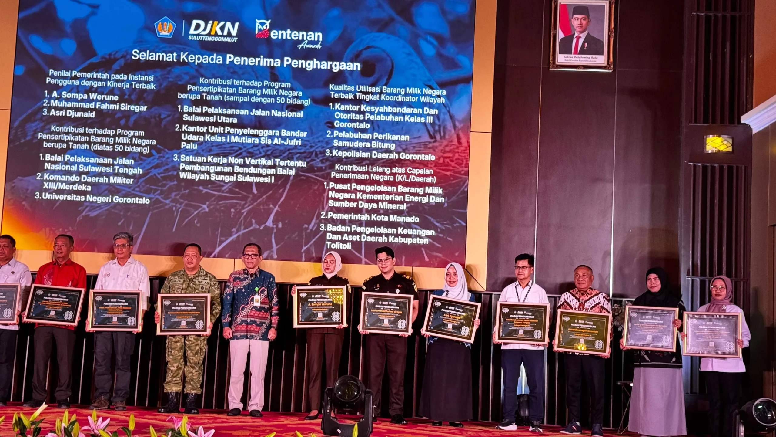 Bandara Internasional Mutiara Sis Al-Jufri Raih Penghargaan Bentenan Awards 2026 dari DJKN Sultenggomalut
